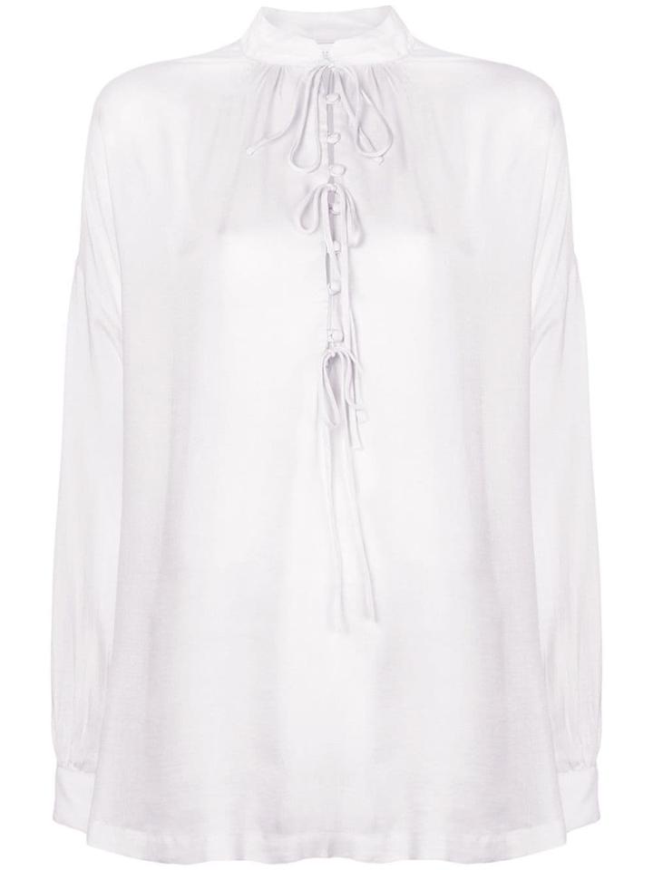 Iro Oversized Blouse - Pink