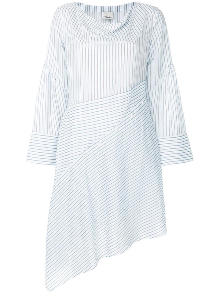 3.1 Phillip Lim Asymmetric Midi Dress - White