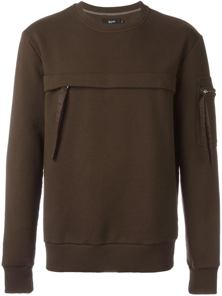 Blood Brother Zipped Pocket Sweatshirt