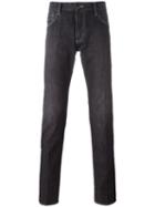Emporio Armani Regular Jeans, Men's, Size: 30, Black, Cotton/spandex/elastane
