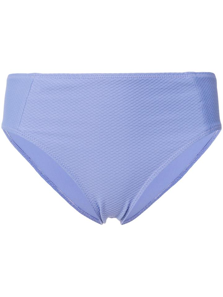 Heidi Klein Mid-rise Bikini Bottoms - Pink & Purple