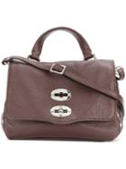 Zanellato - Postina Crossbody Bag - Women - Leather - One Size, Pink/purple, Leather