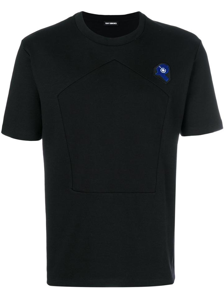 Raf Simons Embroidered Patch T-shirt - Black