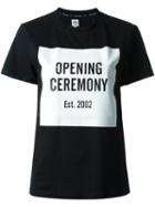 Opening Ceremony Logo Print T-shirt, Women's, Size: Small, Black, Cotton
