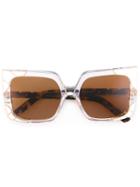 Sun & Shade Sunglasses - Women - Plastic - One Size, Nude/neutrals, Plastic, Pared Eyewear