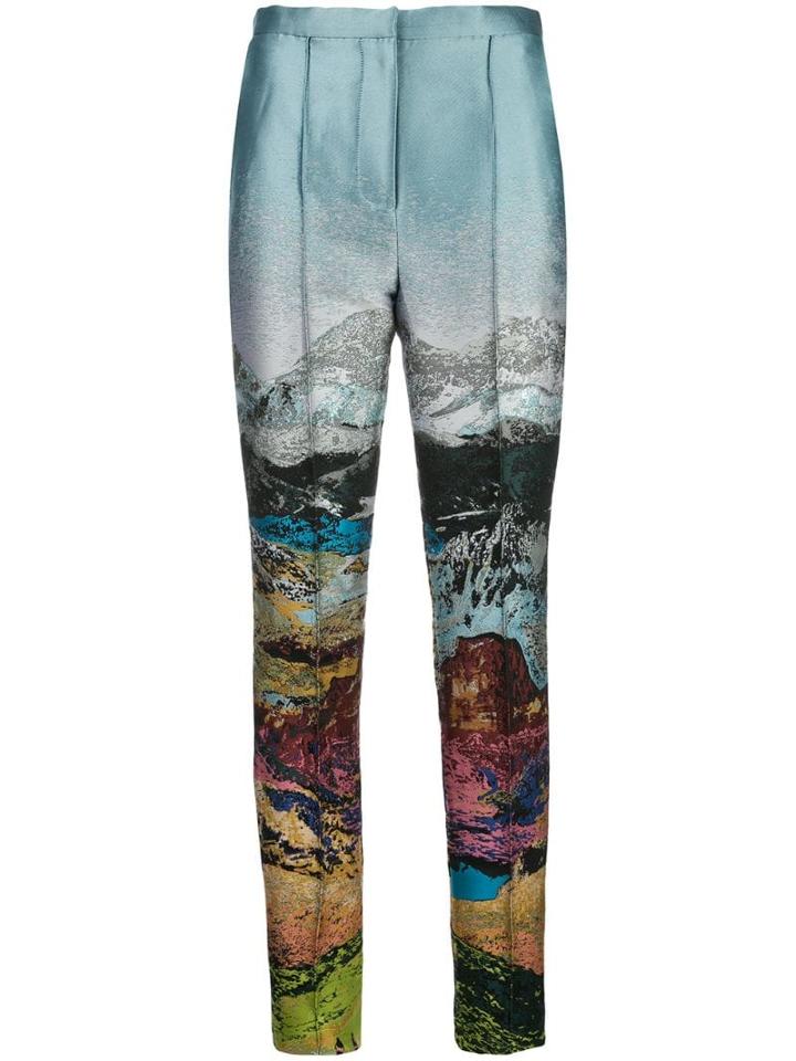 Mary Katrantzou Jazz Trousers - Blue