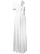 Edeline Lee California Dress, Women's, Size: 8, White, Polyester/elastolefin