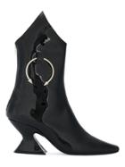 Dorateymur Black Patent Leather Barbarella 80 Boots