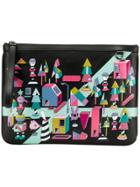 Boss Hugo Boss Patterned Clutch - Black