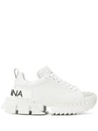 Dolce & Gabbana Vintage Shark-tooth Sneakers - White