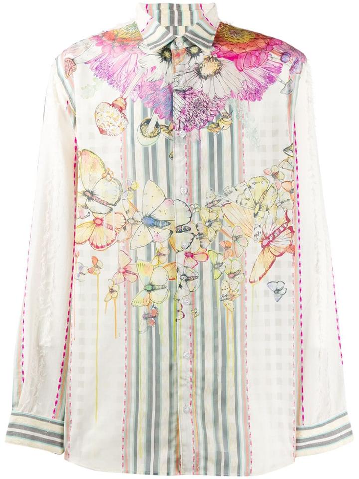 Alchemist Sketch Print Shirt - Neutrals