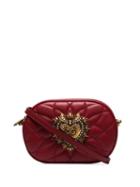 Dolce & Gabbana Devotion Quilted Crossbody Bag - Red
