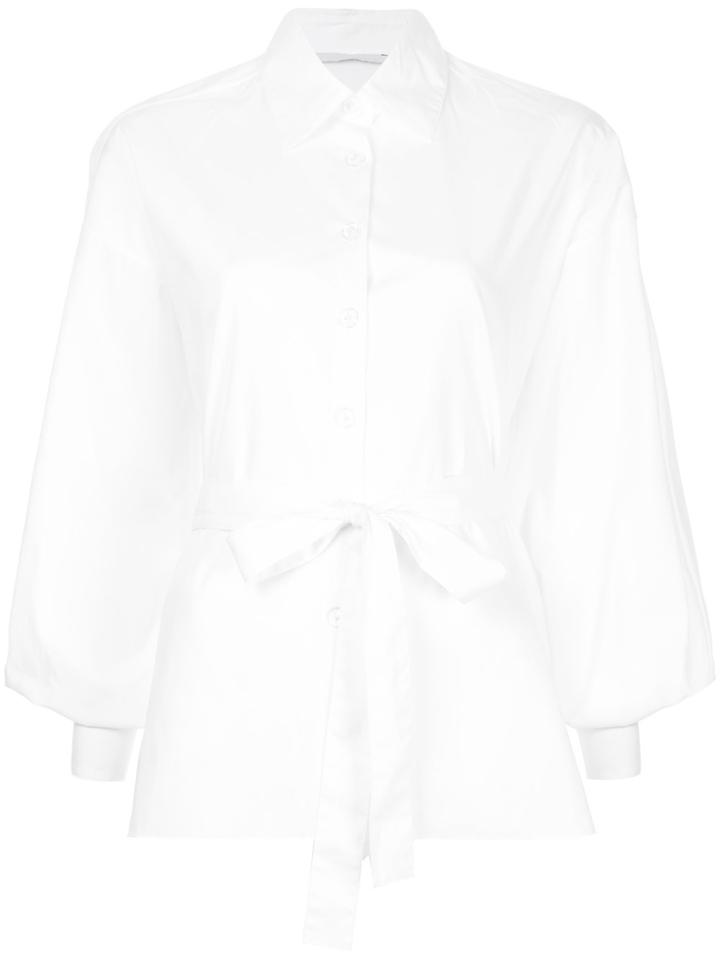 Rosetta Getty Bow Detail Shirt - White