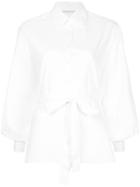 Rosetta Getty Bow Detail Shirt - White