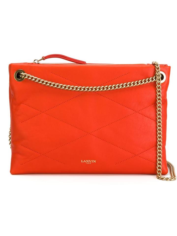 Lanvin 'sugar' Shoulder Bag, Women's, Yellow/orange