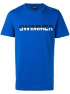 Ron Dorff Swimmer Print T-shirt - Blue