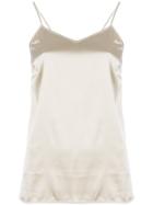 Fabiana Filippi V-neck Tank Top - Nude & Neutrals