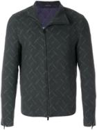 Emporio Armani Asymmetric Zip Jacket - Grey