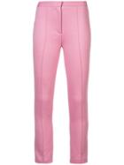 Adam Lippes Double Face Cigarette Trousers - Pink