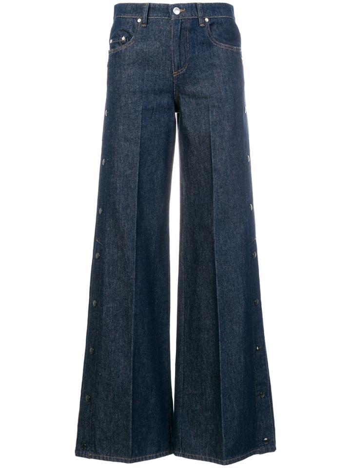 Red Valentino Denim Flared Jeans - Blue