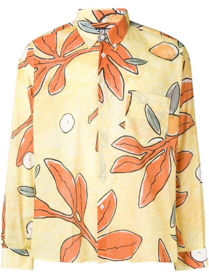 Jacquemus Simon Button-down Shirt - Yellow