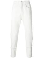 Odeur 'white Lies' Jeans, Adult Unisex, Size: Medium, White, Cotton/spandex/elastane