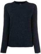 Aspesi Relaxed-fit Crew Neck Jumper - Blue