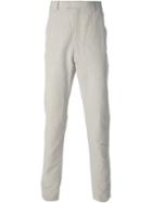 Kris Van Assche Slim Fit Chinos, Men's, Size: 52, Nude/neutrals, Cotton/linen/flax