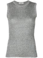 Charlott Knit Charlot Top - Metallic