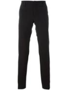 Dondup Tapered Regular Trousers, Men's, Size: 33, Black, Cotton/viscose/polyamide/spandex/elastane