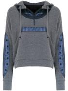 Andrea Bogosian Panelled Hoodie - Grey