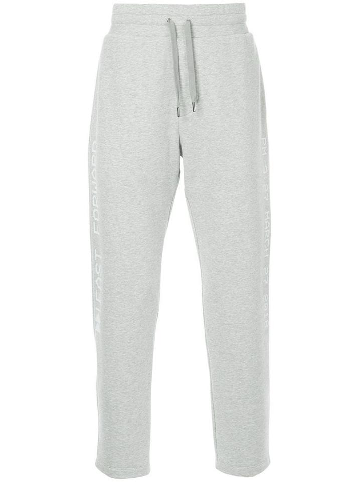 Ports V Slogan Drawstring Sweatpants - Grey