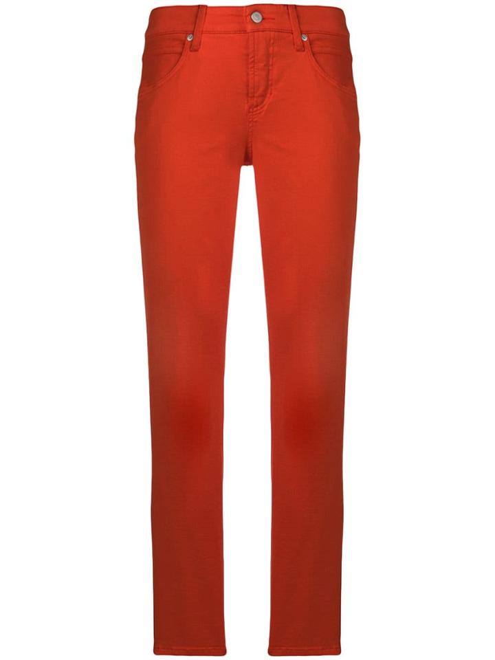 Cambio Slim-fit Jeans - Orange