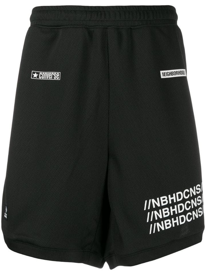 Converse X Neighbourhood Track Shorts - Black