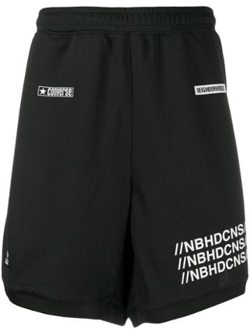 Converse X Neighbourhood Track Shorts - Black