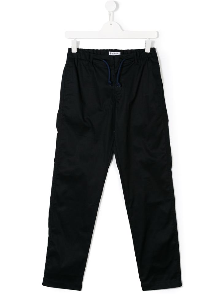 Dondup Kids Teen Drawstring-waist Trousers - Blue