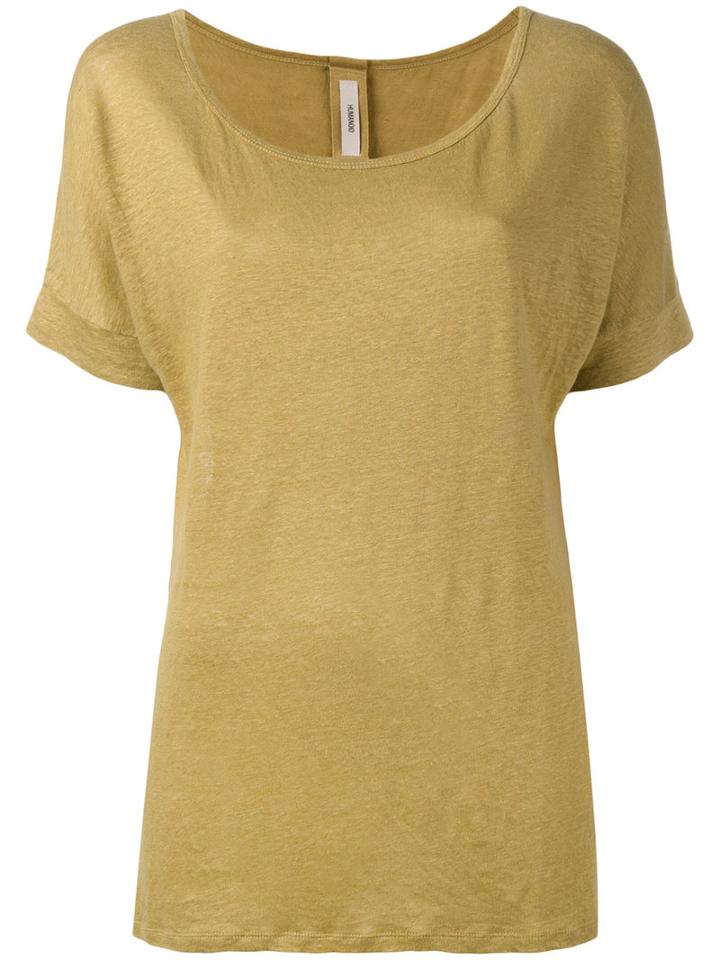 Humanoid Classic T-shirt, Women's, Size: Small, Green, Linen/flax