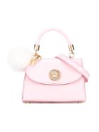 Young Versace Medusa Tote, Girl's, Pink/purple