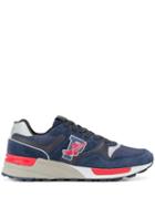 Polo Ralph Lauren Panelled Lace-up Sneakers - Blue