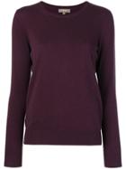N.peal Round Neck Knitted Sweater - Pink
