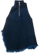 Marques'almeida Raw Edge Sleveless Blouse