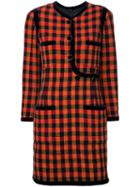 Chanel Pre-owned Cc Logo Long Sleeve Dress - Black