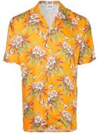 Sss World Corp Magnum Hawaiian Shirt - Yellow & Orange