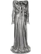 Roland Mouret Texture Metallic Dress - Silver