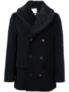 A Kind Of Guise Peaked Lapel Button Peacoat