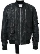 Strateas Carlucci Strap Pocket Bomber Jacket, Adult Unisex, Size: Small, Green, Polyester