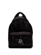Moncler Genius Logo Patch Backpack - 101 - Black