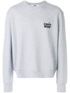 Msgm Msgm X Diadora Branded Sweatshirt - Grey