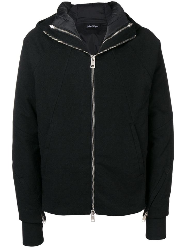 Andrea Ya'aqov Hooded Down Jacket - Black