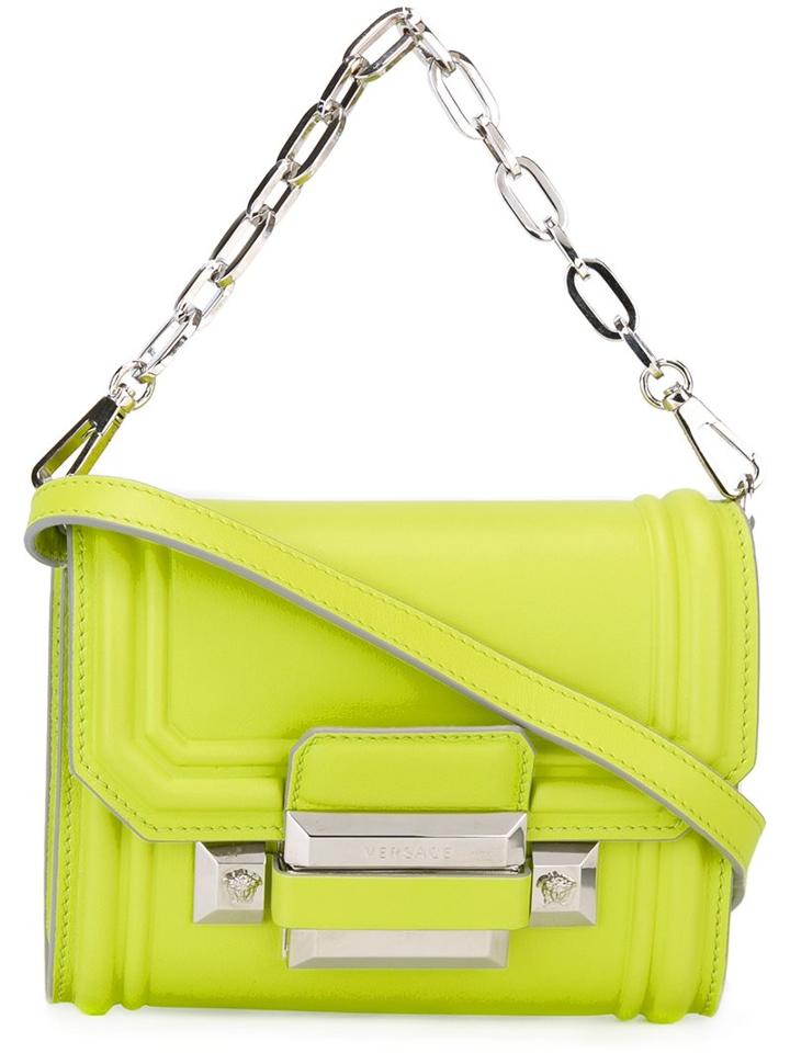 Versace 'ryder' Shoulder Bag, Women's, Green